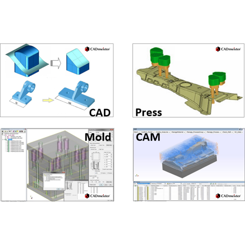 CADmeister -  CAD CAM software for Die/Mold/Press